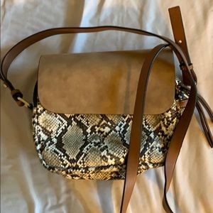 NEW SNAKESKIN CROSSBODY